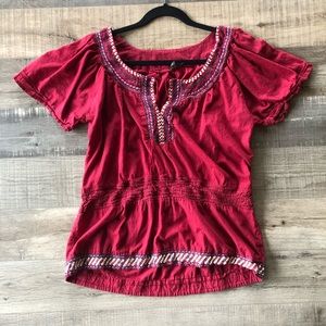Passport XL red Blouse